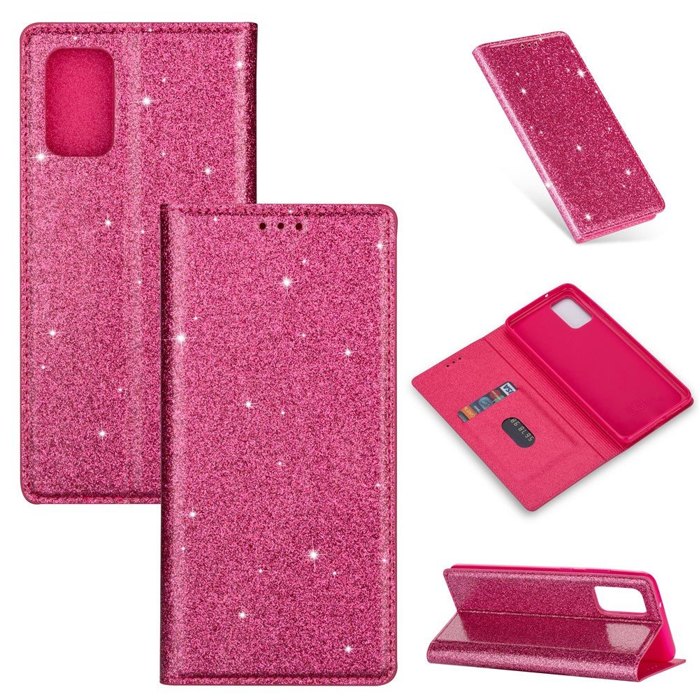 Flash Powder Leather Shell for Samsung Galaxy A31