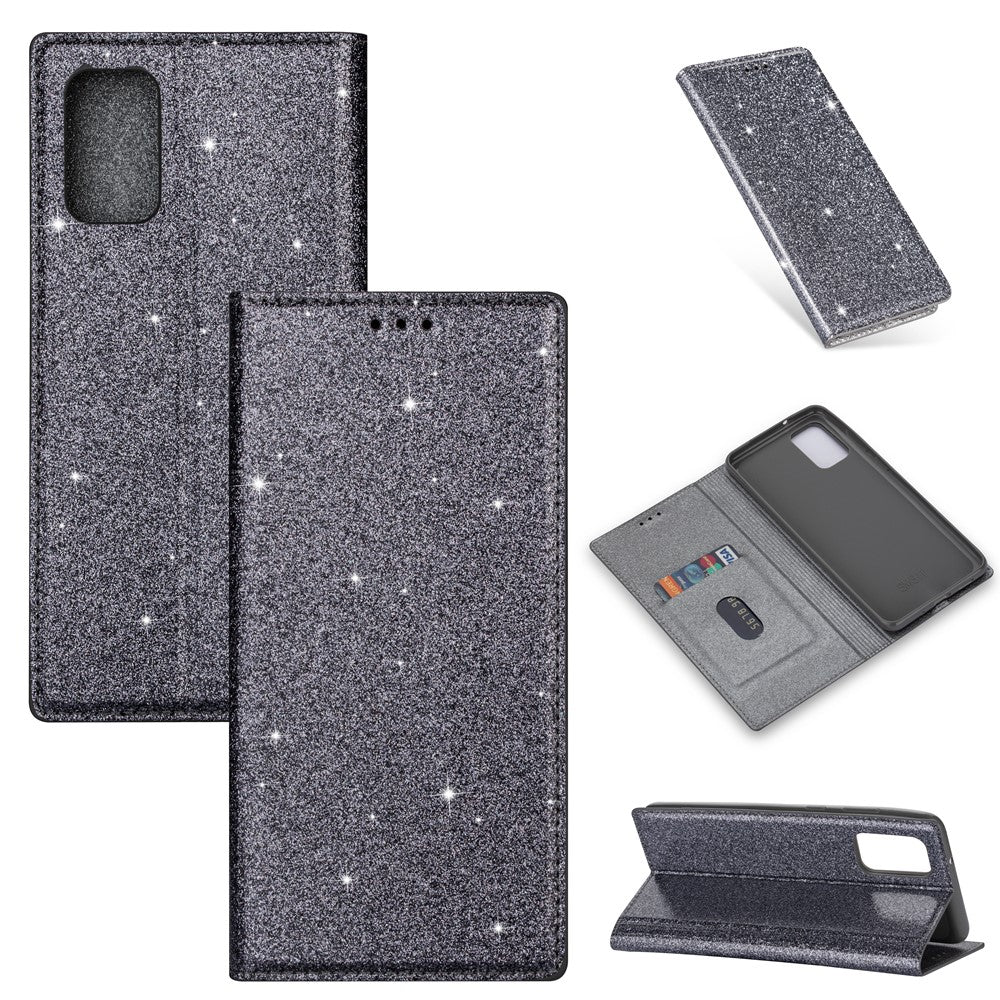 Flash Powder Leather Shell for Samsung Galaxy A31