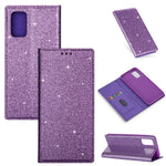 Flash Powder Leather Shell for Samsung Galaxy A31