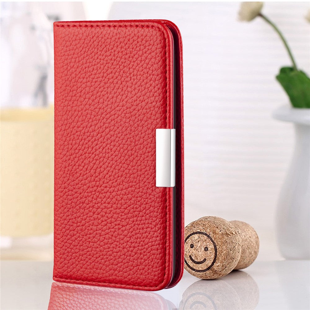 Retro Case Litchi Skin Leather Stand Cover with Card Slots for Samsung Galaxy S20 Plus/S20 Plus 5G