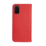 Retro Case Litchi Skin Leather Stand Cover with Card Slots for Samsung Galaxy S20 Plus/S20 Plus 5G