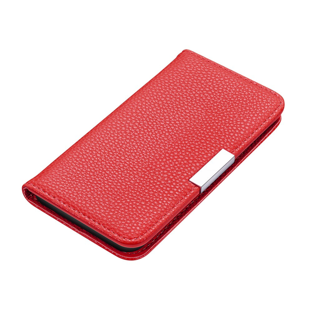 Retro Case Litchi Skin Leather Stand Cover with Card Slots for Samsung Galaxy S20 Plus/S20 Plus 5G