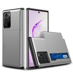 Skjutkortsfack PC + TPU Hybridskal för Samsung Galaxy Note20 Ultra/Ultra 5G