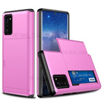 Skjutkortsfack PC + TPU Kombinationsmobilskal för Samsung Galaxy Note20/Note20 5G