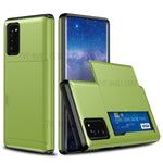 Skjutkortsfack PC + TPU Kombinationsmobilskal för Samsung Galaxy Note20/Note20 5G