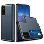 Skjutkortsfack PC + TPU Kombinationsmobilskal för Samsung Galaxy Note20/Note20 5G
