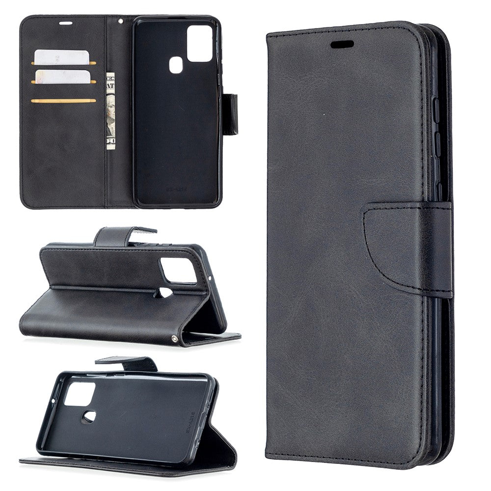 Pung Læder Stand Cover til Samsung Galaxy A21s