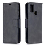 Pung Læder Stand Cover til Samsung Galaxy A21s