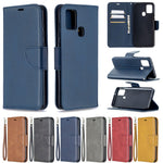 Pung Læder Stand Cover til Samsung Galaxy A21s