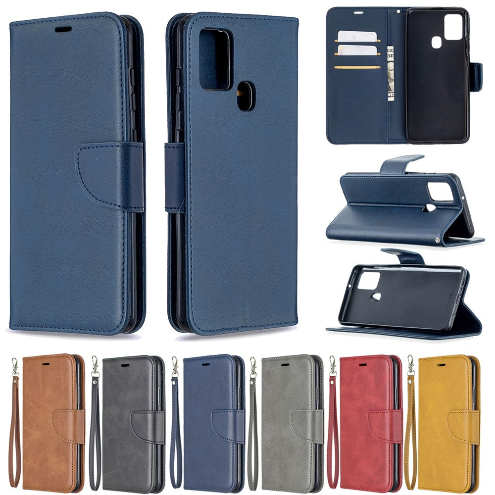 Pung Læder Stand Cover til Samsung Galaxy A21s