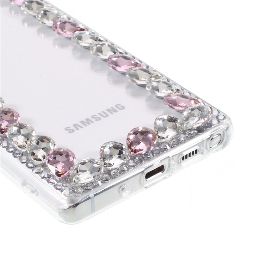 Crystal Rhinestone Decoration TPU Case for Samsung Galaxy Note20 Ultra/Note20 Ultra 5G