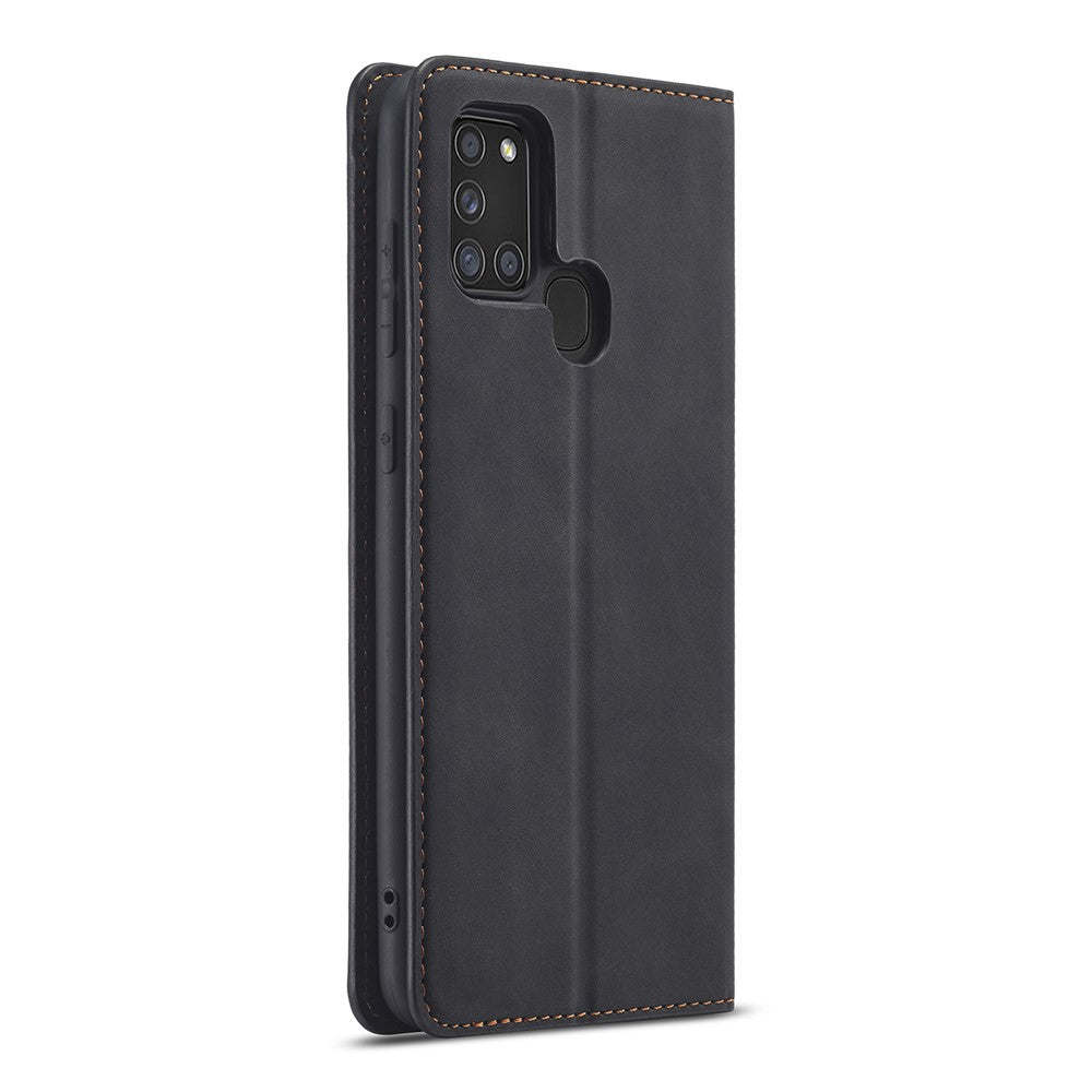 FORWENW Fantasy Series Silky Touch Leather Case for Samsung Galaxy A21s