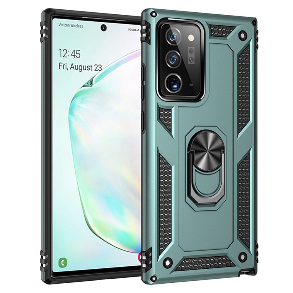 Hybrid PC TPU Kickstand Armor Phone Case Cover for Samsung Galaxy Note20/Note20 5G