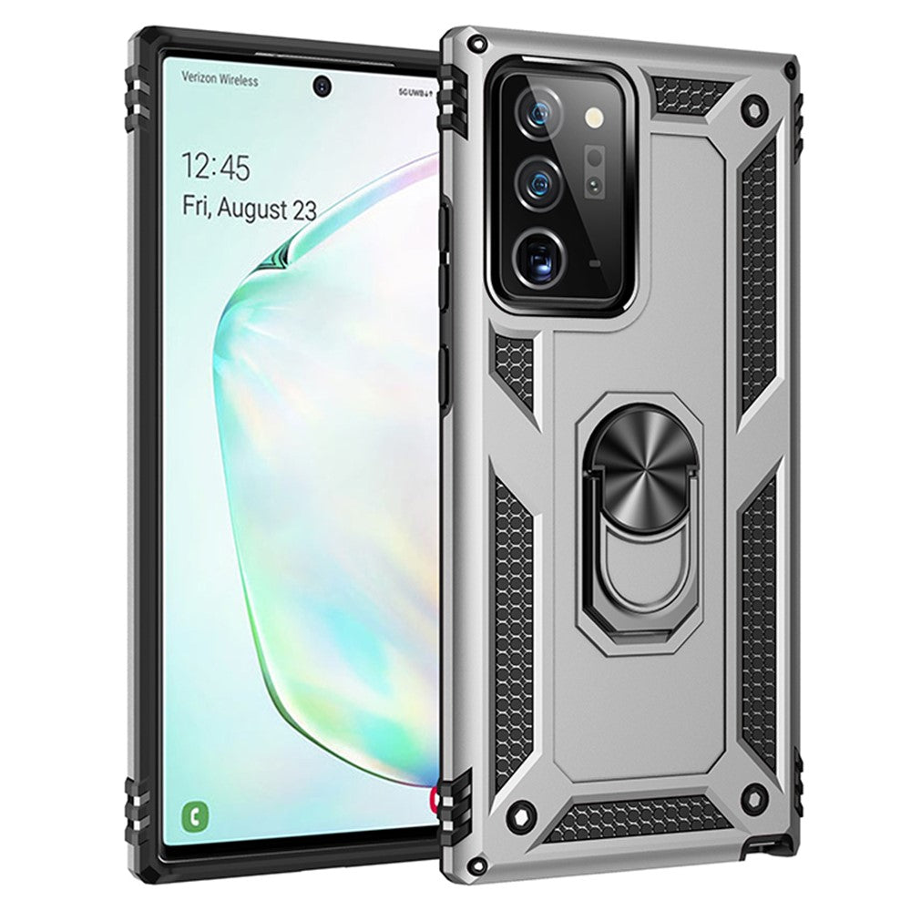 Hybrid PC TPU Kickstand Armor Phone Case Cover for Samsung Galaxy Note20/Note20 5G