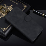 Skin-touch Wallet Stand Leather Flip Cover Case for Samsung Galaxy A21s