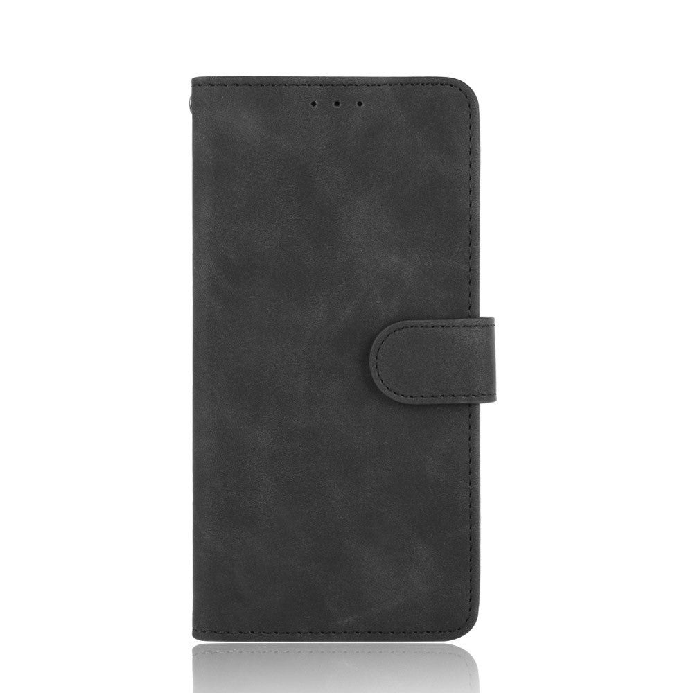 Skin-touch Wallet Stand Leather Flip Cover Case for Samsung Galaxy A21s