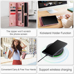 CASEME 008-serien för Samsung Galaxy Note20 / Note20 5G PU-läder magnetiskt avtagbart fodral med dragkedja, plånboksställ, fällbart mobilfodral