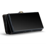 CASEME 008 Series Multi-functional 2-in-1 Zipper Wallet PU Leather Case for Samsung Galaxy Note20 Ultra / Note20 Ultra