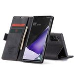 CASEME 013 Series Simplicity Auto-absorbed Læder Cover Pung til Samsung Galaxy Note20/Note20 5G
