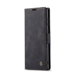 CASEME 013 Series Simplicity Auto-absorbed Læder Cover Pung til Samsung Galaxy Note20/Note20 5G