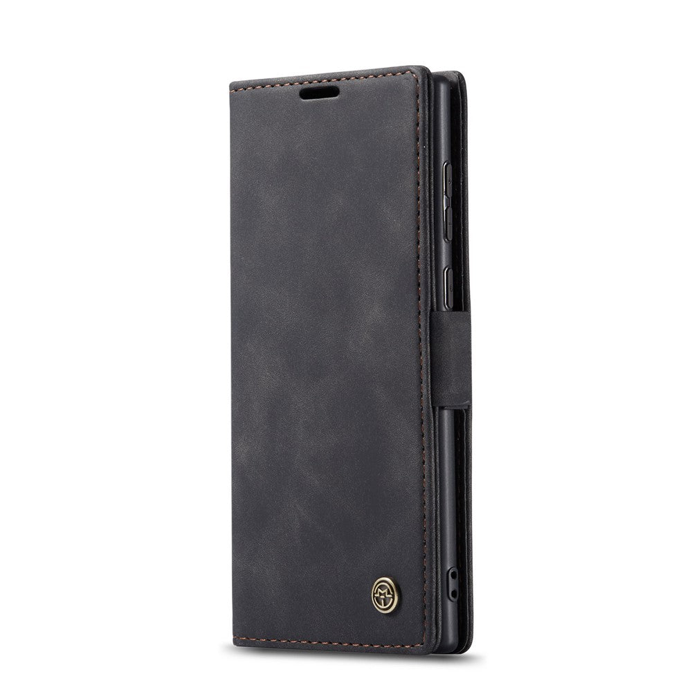 CASEME 013 Series Simplicity Auto-absorbed Læder Cover Pung til Samsung Galaxy Note20/Note20 5G
