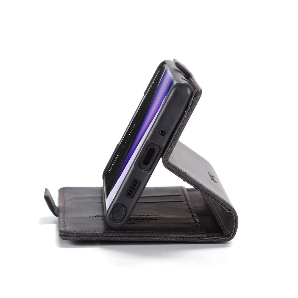 CASEME 013 Series Simplicity Auto-absorbed Læder Cover Pung til Samsung Galaxy Note20/Note20 5G