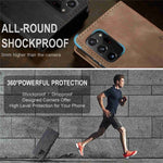 CASEME 013 Series Simplicity Auto-absorbed Leather Wallet Case for Samsung Galaxy Note20 Ultra/Note20 Ultra 5G