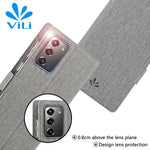 VILI DMK Cross Texture Double Magnetic Clasp Leather Wallet Covering Case for Samsung Galaxy Note20/Note20 5G