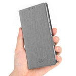 VILI DMK Cross Texture Double Magnetic Clasp Leather Wallet Covering Case for Samsung Galaxy Note20/Note20 5G