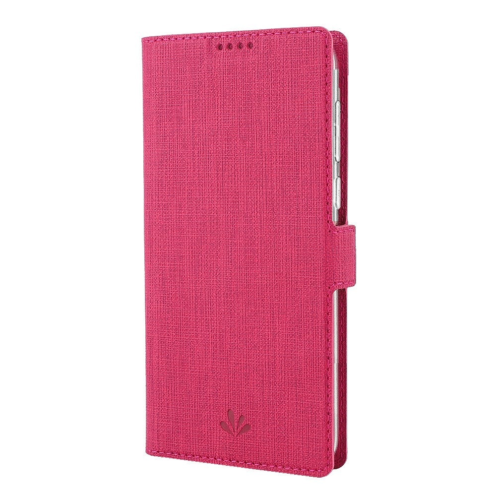 VILI DMK Cross Texture Double Magnetic Clasp Leather Wallet Case for Samsung Galaxy A31