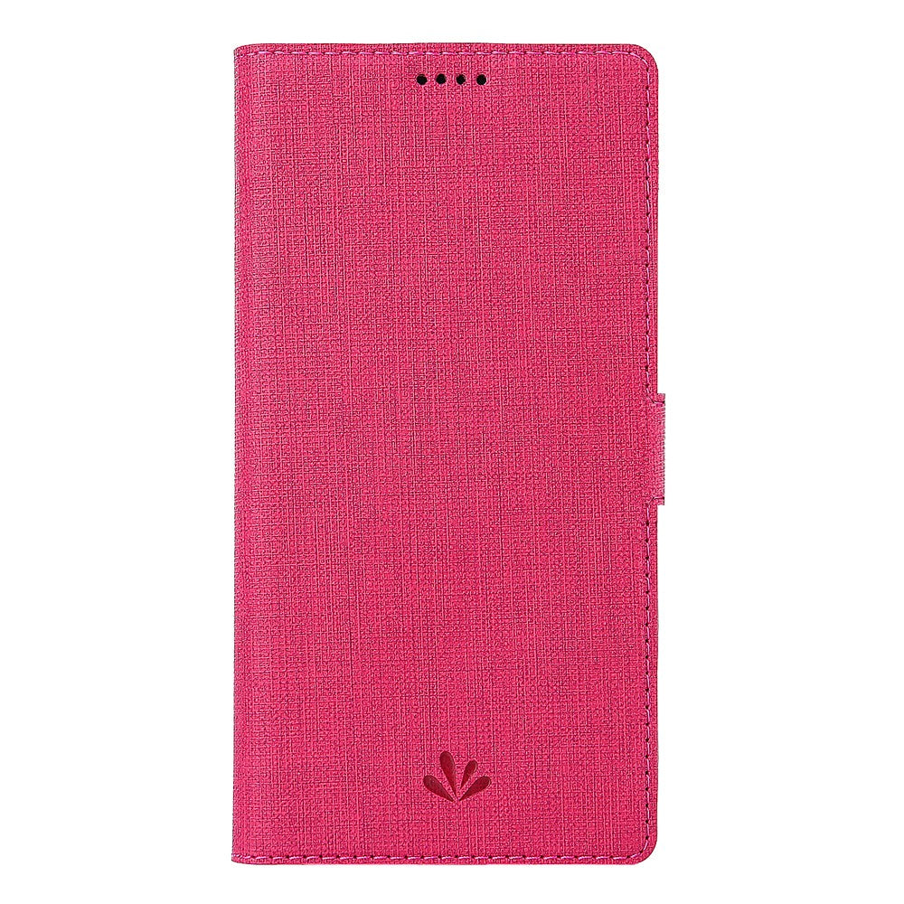 VILI DMK Cross Texture Double Magnetic Clasp Leather Wallet Case for Samsung Galaxy A31