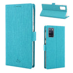 VILI DMK Cross Texture Double Magnetic Clasp Leather Wallet Case for Samsung Galaxy A31