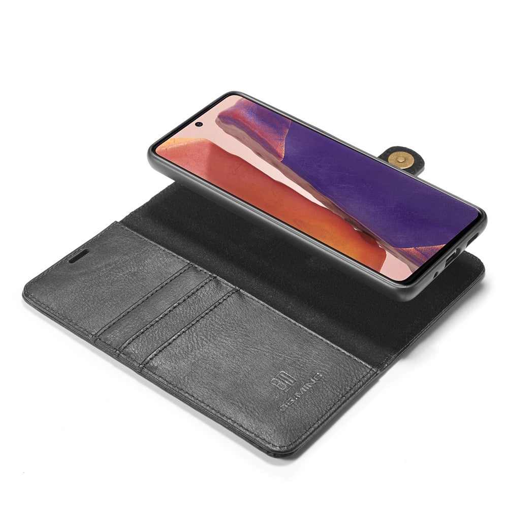 DG.MING Aftageligt 2-i-1 PC-bagcover + Splittet Lædercover til Samsung Galaxy Note20 / Note20 5G