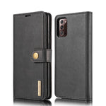 DG.MING Aftageligt 2-i-1 PC-bagcover + Splittet Lædercover til Samsung Galaxy Note20 / Note20 5G