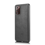 DG.MING Aftageligt 2-i-1 PC-bagcover + Splittet Lædercover til Samsung Galaxy Note20 / Note20 5G