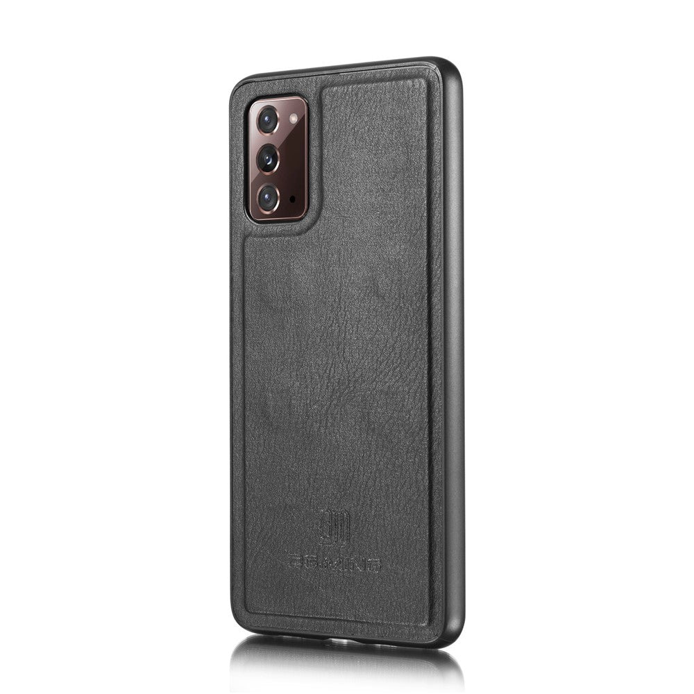 DG.MING Aftageligt 2-i-1 PC-bagcover + Splittet Lædercover til Samsung Galaxy Note20 / Note20 5G