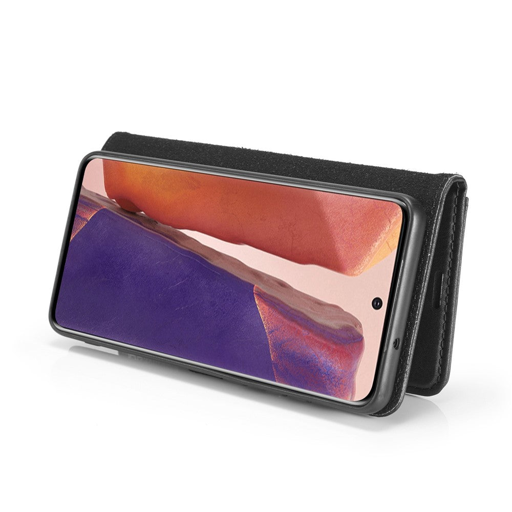 DG.MING Aftageligt 2-i-1 PC-bagcover + Splittet Lædercover til Samsung Galaxy Note20 / Note20 5G