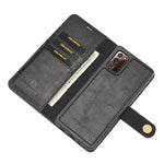 DG.MING Aftageligt 2-i-1 PC-bagcover + Splittet Lædercover til Samsung Galaxy Note20 / Note20 5G
