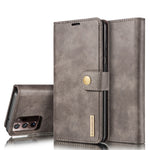 DG.MING For Samsung Galaxy Note20 Ultra / Note20 Ultra 5G Wallet Phone Case Detachable 2 in 1 Leather Shell Shockproof Flip Protective Cover