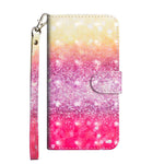 Light Spot Decor Mønster Tryk Læder Etui til Samsung Galaxy Note20/Note20 5G