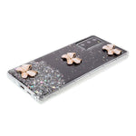 3D Butterfly Rhinestone Decor Epoxy TPU Cover for Samsung Galaxy Note20 4G/5G