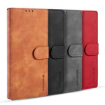DG.MING Retro Leather Wallet Stand Cover for Samsung Galaxy Note20 Ultra/Note20 Ultra 5G