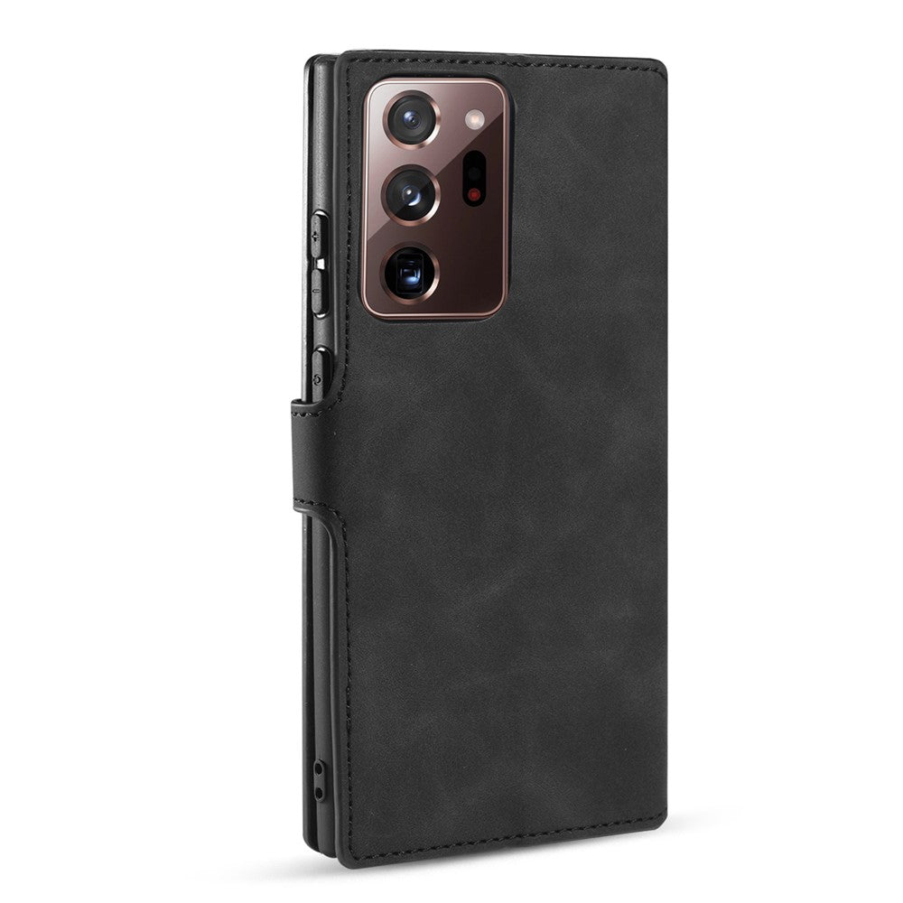 DG.MING Retro Leather Wallet Stand Cover for Samsung Galaxy Note20 Ultra/Note20 Ultra 5G