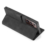 DG.MING Retro Leather Wallet Stand Cover for Samsung Galaxy Note20 Ultra/Note20 Ultra 5G