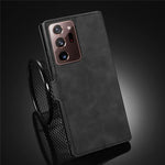 DG.MING Retro Leather Wallet Stand Cover for Samsung Galaxy Note20 Ultra/Note20 Ultra 5G