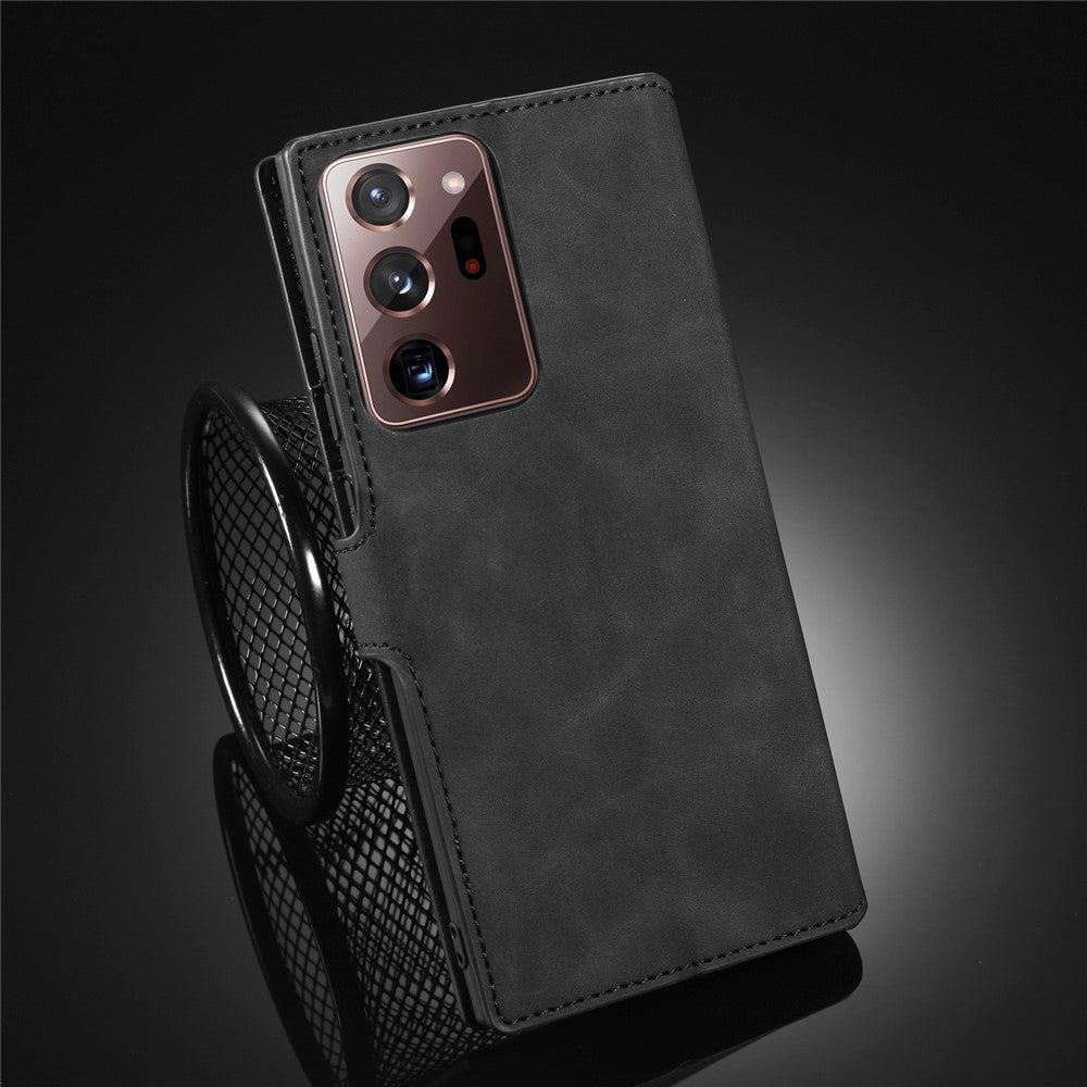 DG.MING Retro Leather Wallet Stand Cover for Samsung Galaxy Note20 Ultra/Note20 Ultra 5G
