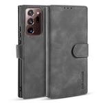 DG.MING Retro Leather Wallet Stand Cover for Samsung Galaxy Note20 Ultra/Note20 Ultra 5G