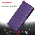 For Samsung Galaxy A31 Case 2 in 1 Detachable Magnetic Leather Wallet Mobile Cover with Strap