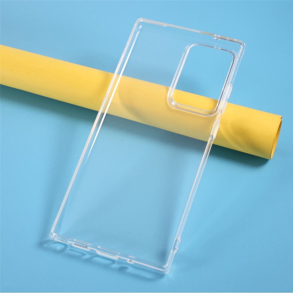 Transparent Non-Slip Inner Thicken Soft TPU Case for Samsung Galaxy Note20 Ultra / Note20 Ultra 5G