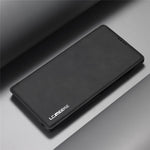 LC.IMEEKE Retro stil læder kortholder cover til Samsung Galaxy Note20 Ultra/Note20 Ultra 5G